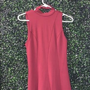High Neck/Open Back Free People Dress